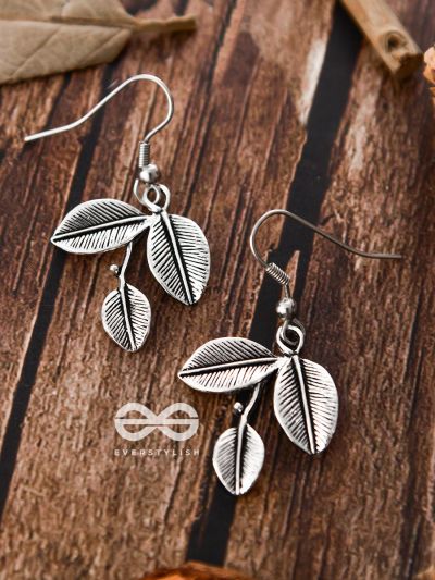 The Dangling Leaves - Tiny Trinket Earrings