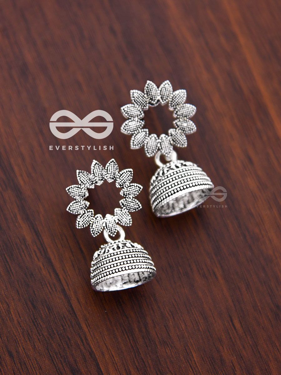 The Floral Triplet - Tiny Trinket Stud Earrings