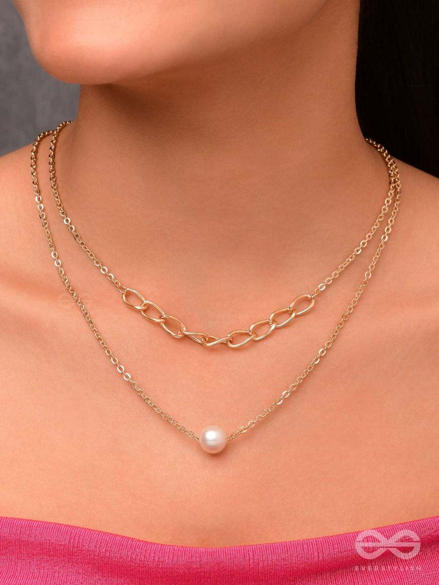 Hanaa Hanaa 1 Gram Gold Micro Plated Pearl Necklace Chain Jewellery for  Women & Girls Gold-plated Plated Brass, Alloy Necklace Price in India - Buy  Hanaa Hanaa 1 Gram Gold Micro Plated