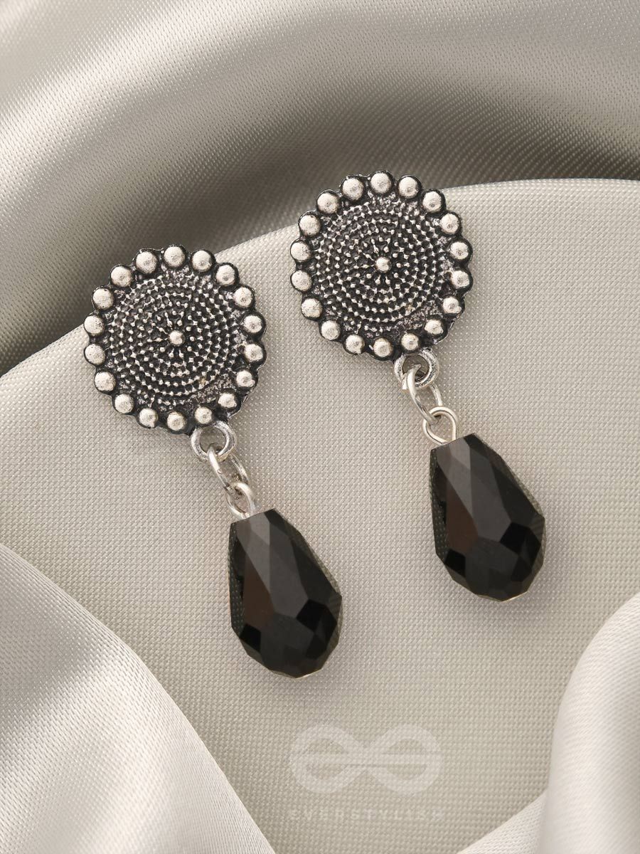 Chandbali Black Color Earring Set Lotus and Bell Shape Jhumki Set Meenakari  Handwork Earring Pearl and