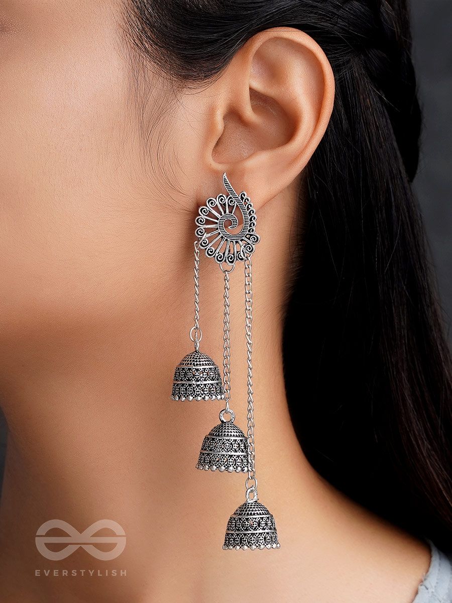 American Diamond Long Jhumka Earrings Jewelry – sagunittujewel-tmf.edu.vn