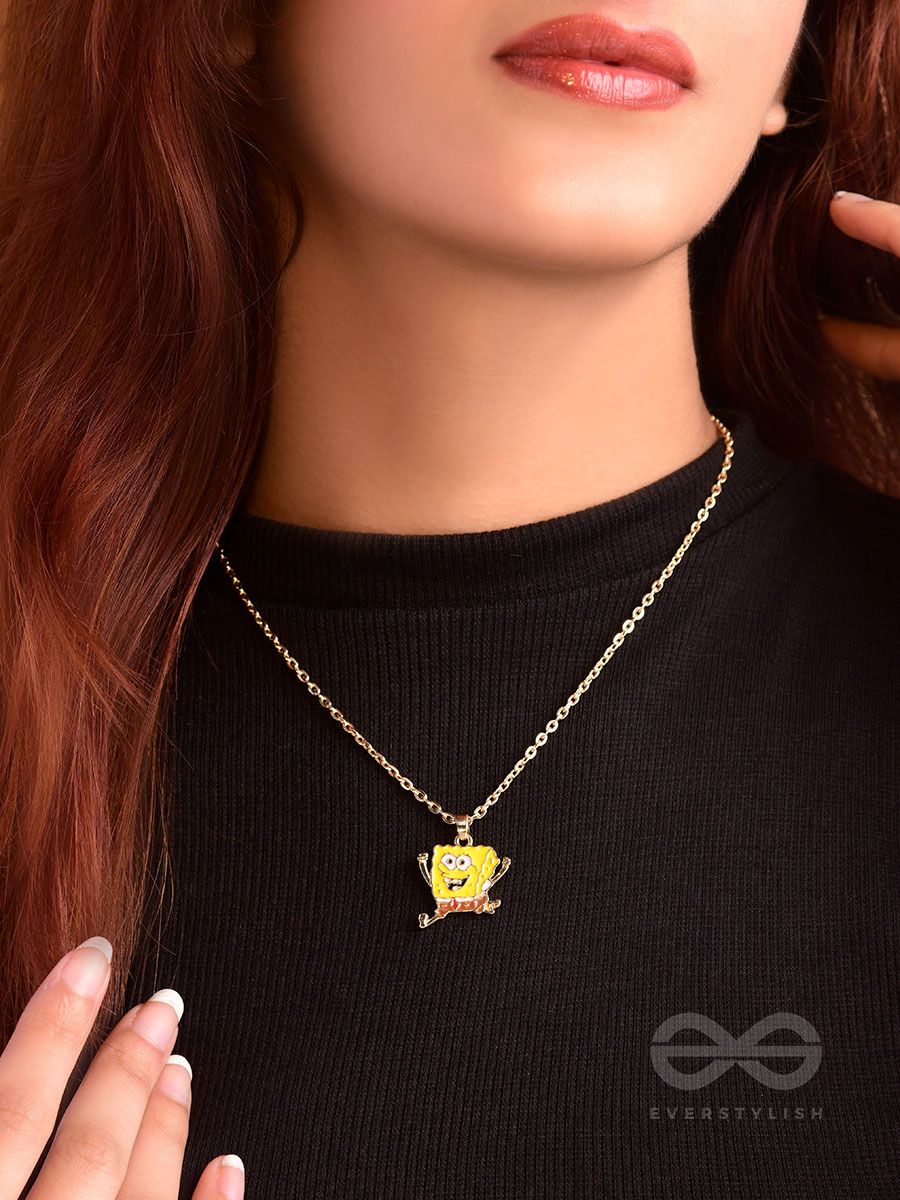 Spongebob shop chain pendant