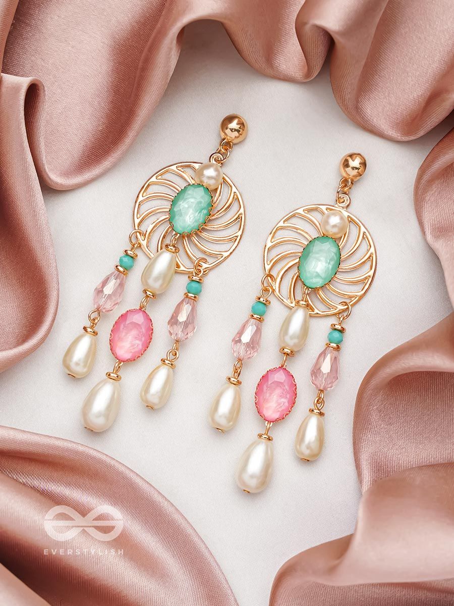 Multi-coloured Dreamcatcher Teardrop Earrings | Claire's