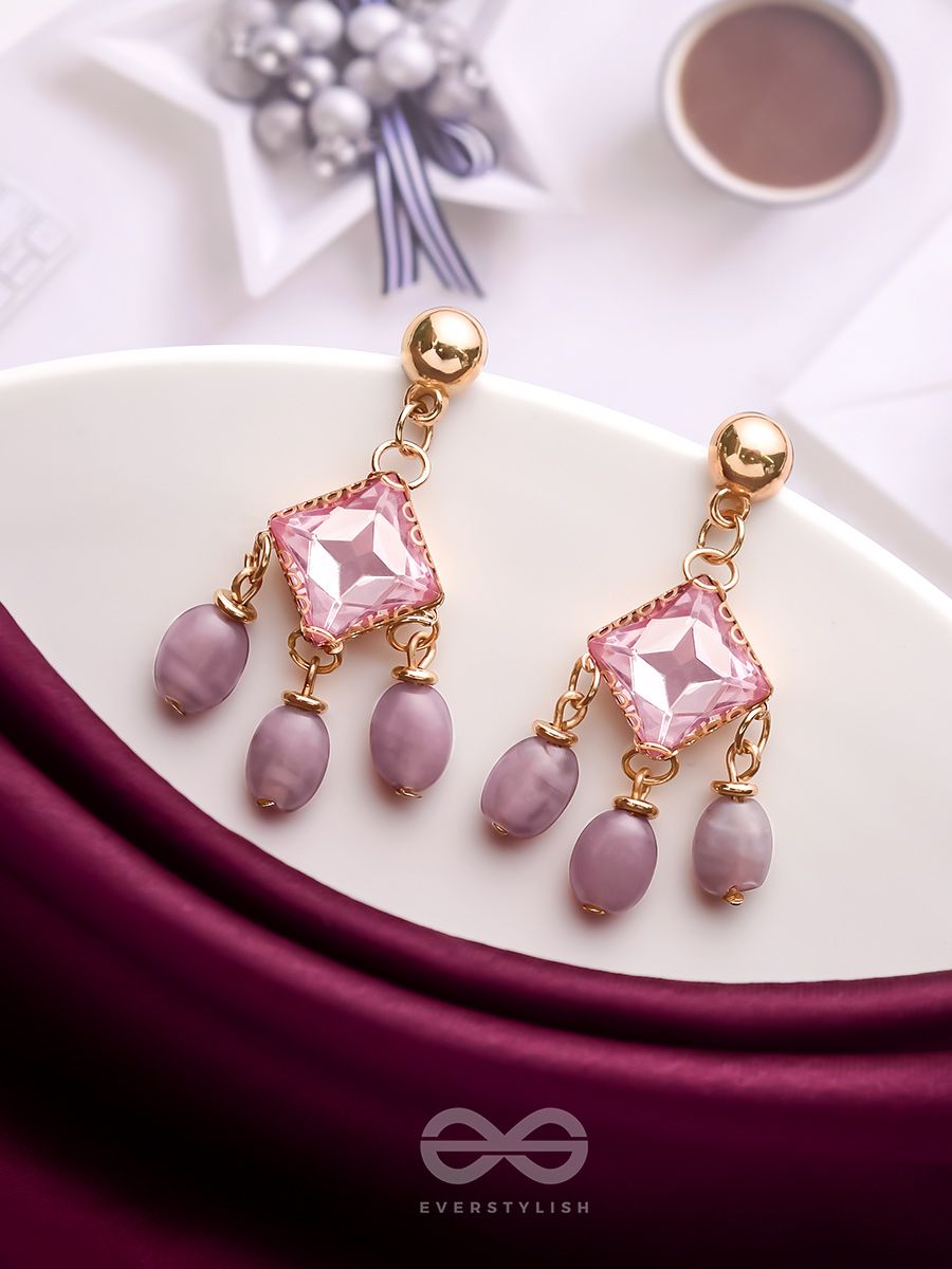 Diamond on sale crown earrings