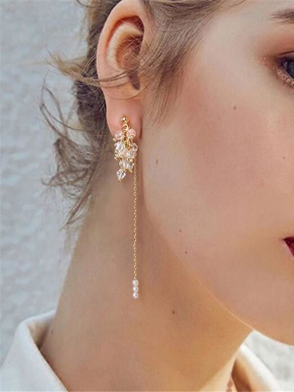 The Double Layered Jaw droppers - Elegant Statement Earrings
