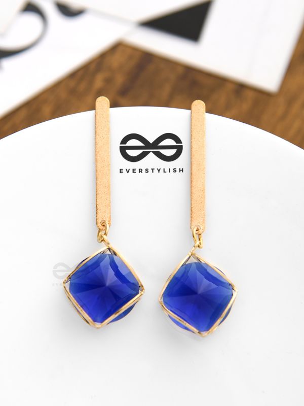The Dangling Elegance (Blue) - The Golden Charm Collection