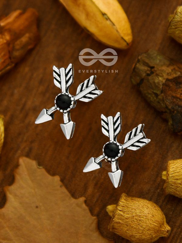 The Intersected Twin Arrow Studs - Tiny Trinket Collection