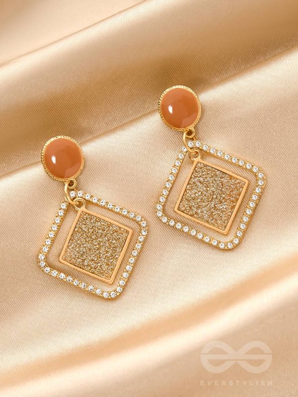 Golden, Glam and Gorgeous - Statement Earrings