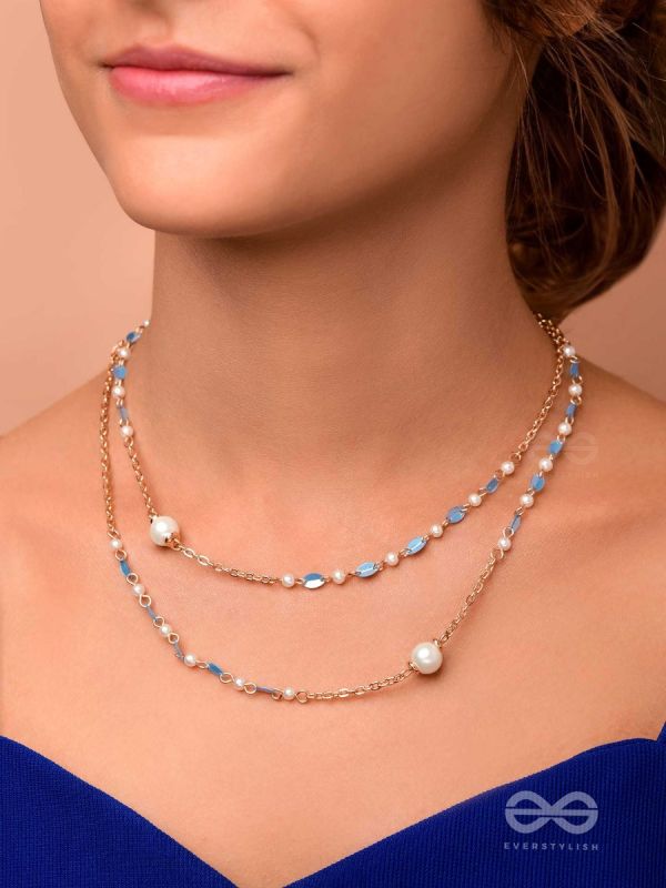 THE FRESHWATER MAGIC - BEADED TWO LAYERS NECKLACE