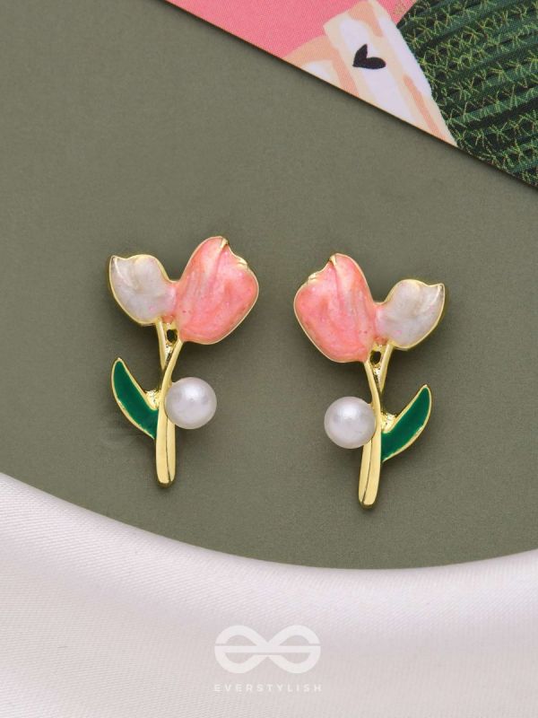 BLOOMING WITH JOY - MULTICOLORED FLORAL STUDS