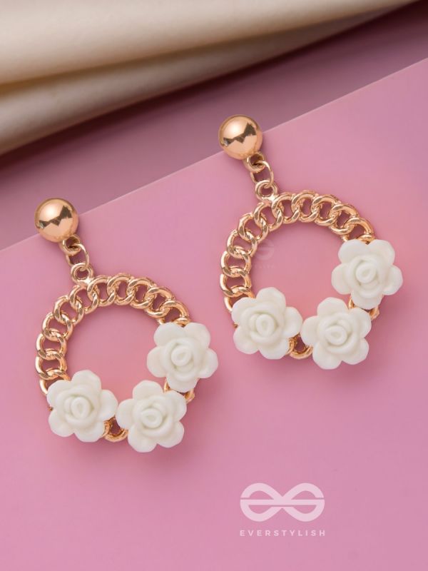 The Milky Blooms - Golden Earrings