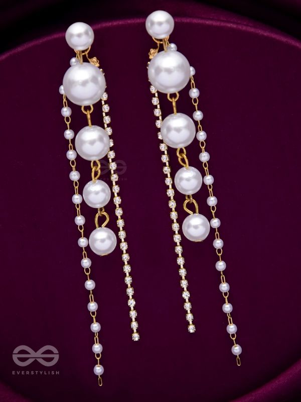 8 Best Pearl earring jacket ideas | pearl earring jacket, diamond earring  jackets, earrings