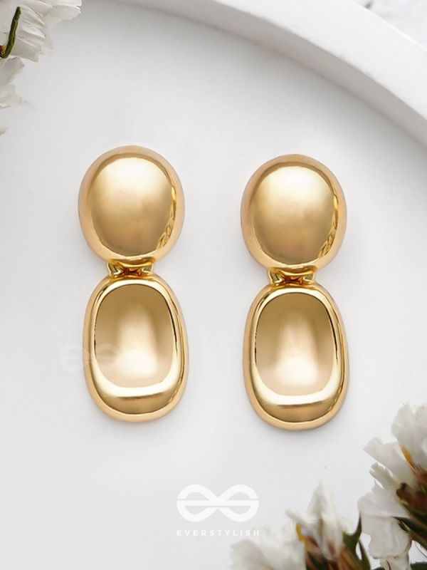 Golden Glory - Classic Golden Earrings