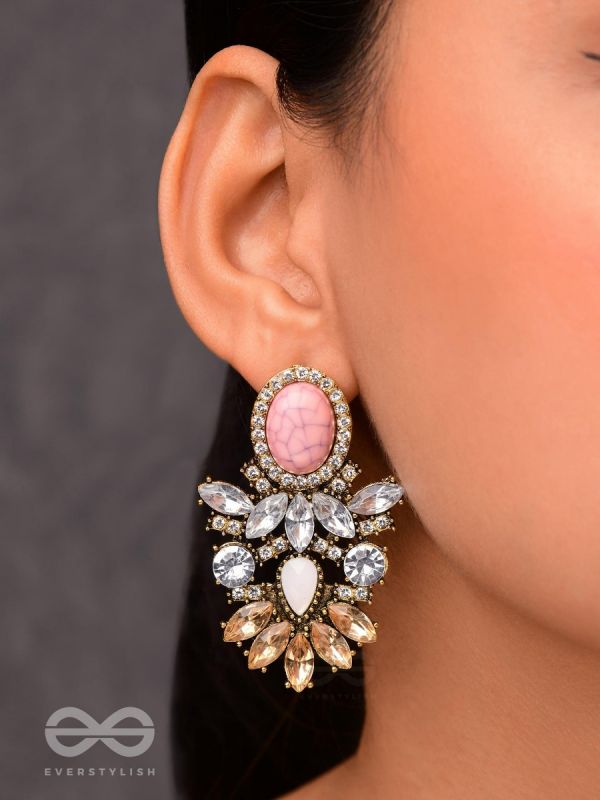 The Royal Affair Studded Dazzling Earrings 