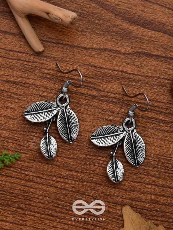 The Dangling Leaves - Tiny Trinket Earrings