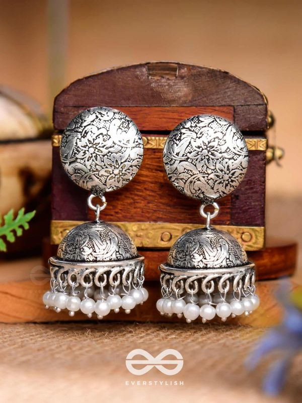 The Love for Intricacy- Oxidised Boho Earrings