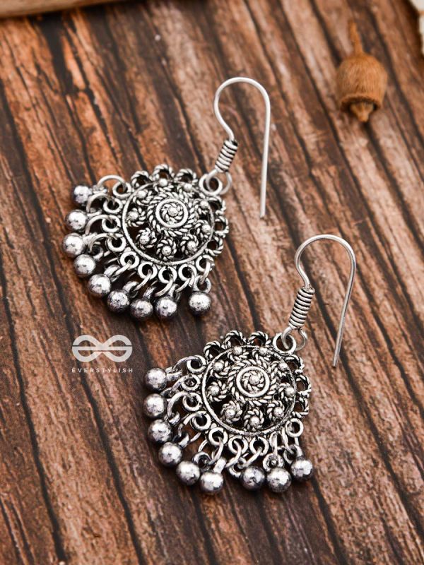 The Motif Circles - The Oxidised Dangler Collection