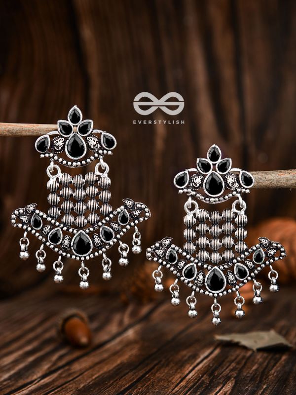 The Statement Makers (Onyx Black) - Embellished Oxidised Collection