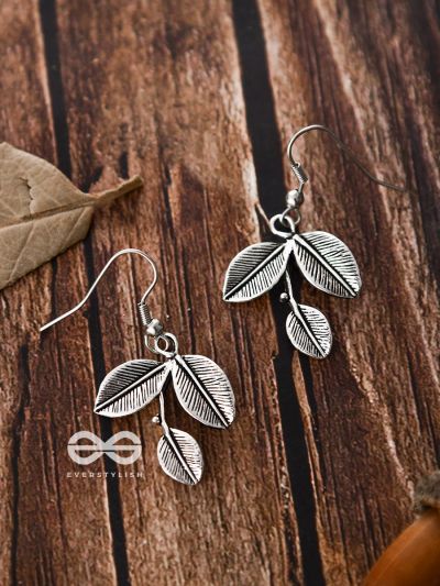 The Dangling Leaves - Tiny Trinket Earrings
